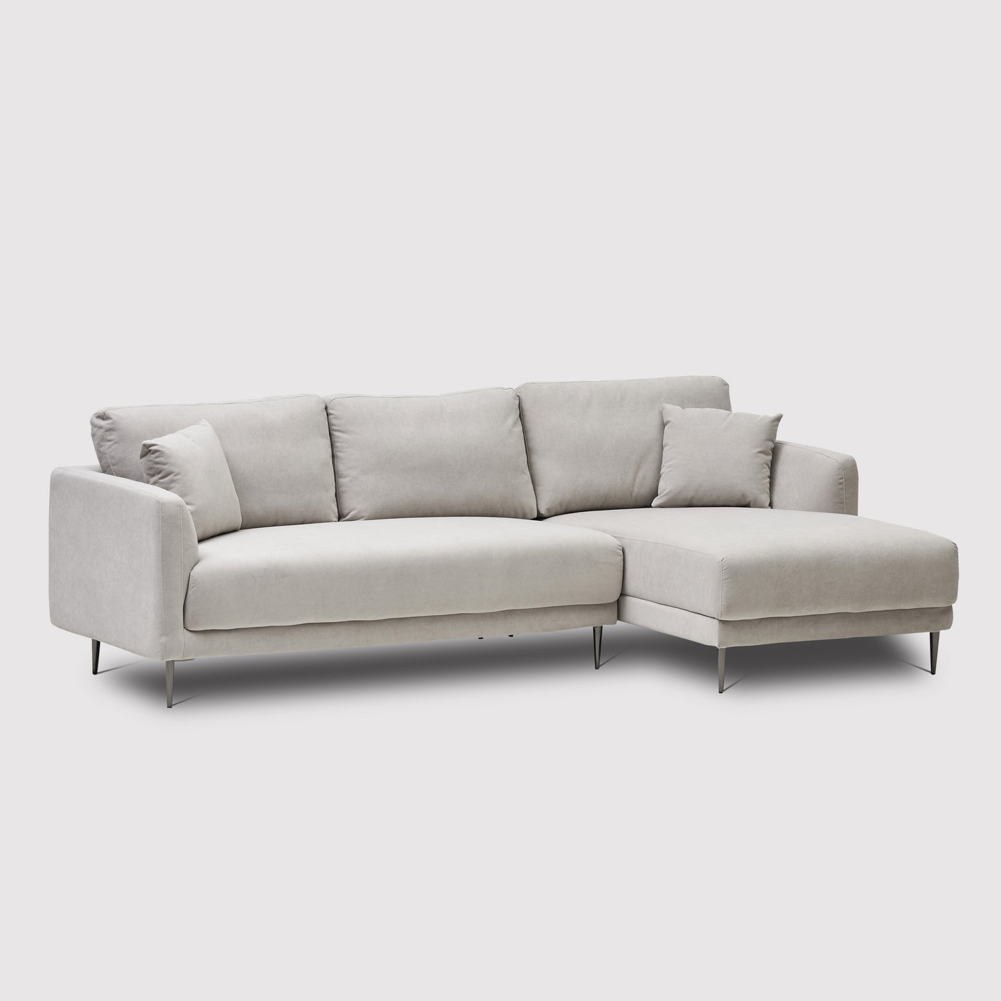 Circe Corner Sofa in Nordica Scommento Right Hand Facing