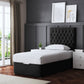 SERAPHINE CHESTERFIELD DIVAN BED WITH FOUR DRAWERS