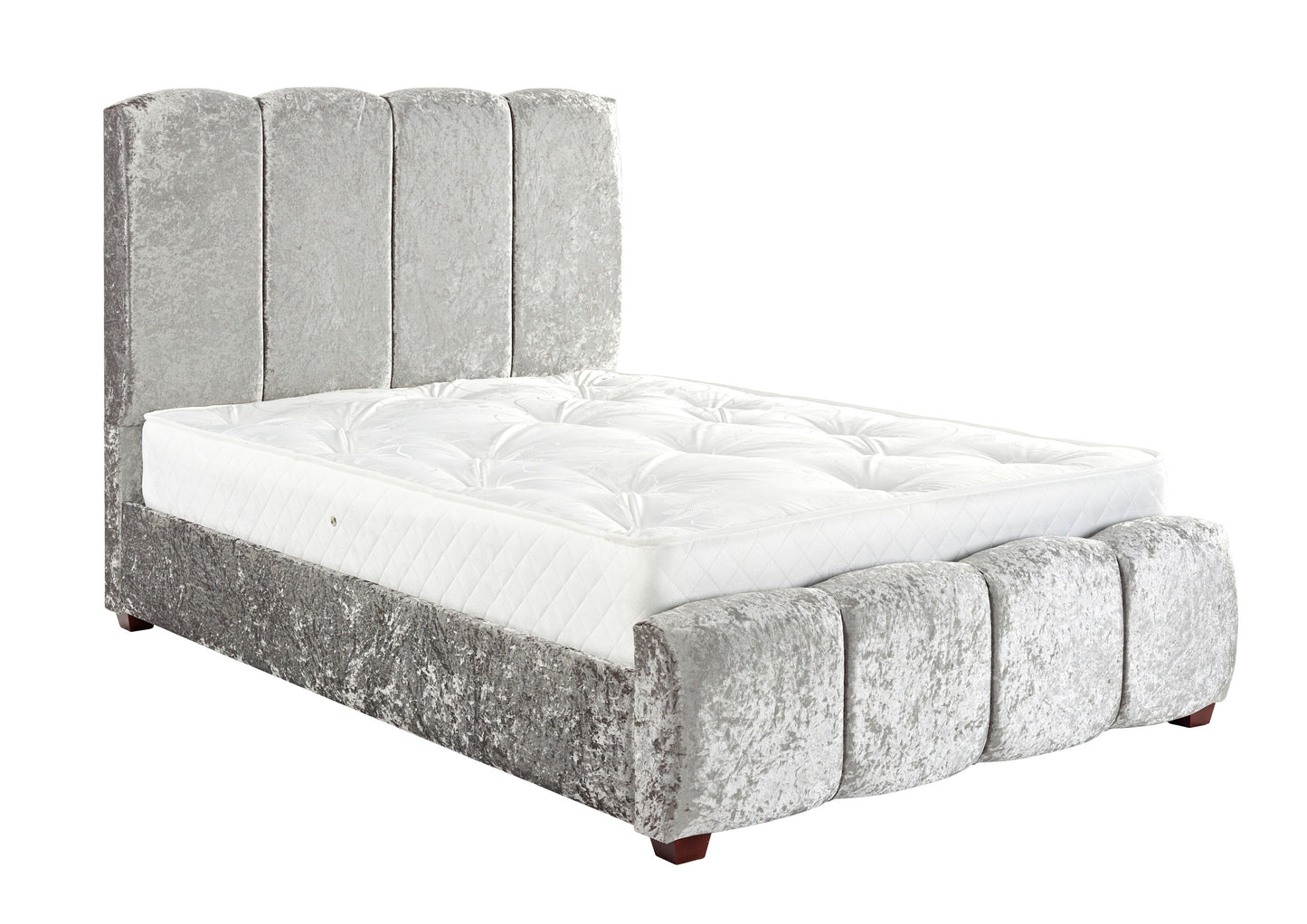 Chloe Upholstered Soft Velvet Bed