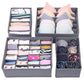 Drawer Organisers Dividers 4 and 7 Pack Wardrobe Organiser