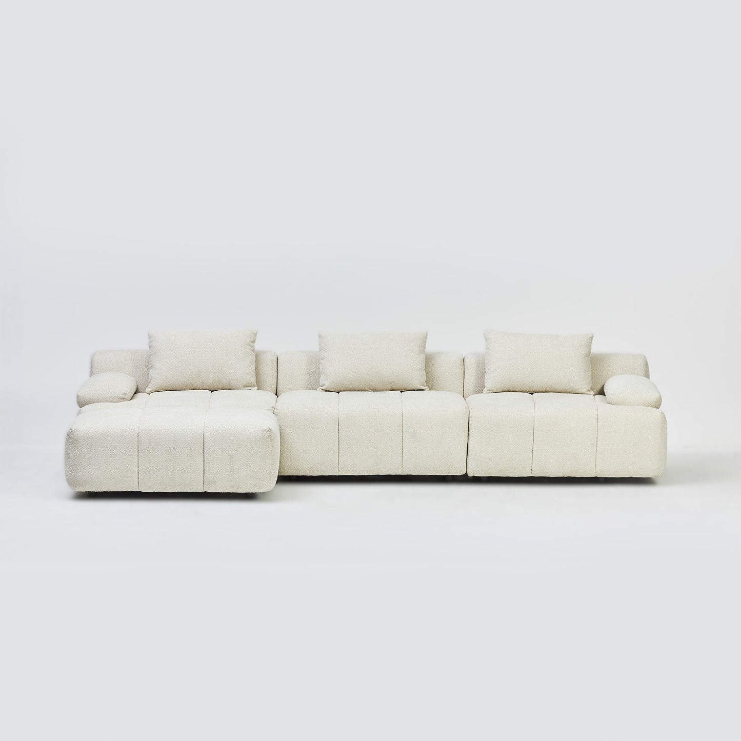 Orlando Corner Sofa in Mikah Vanilla