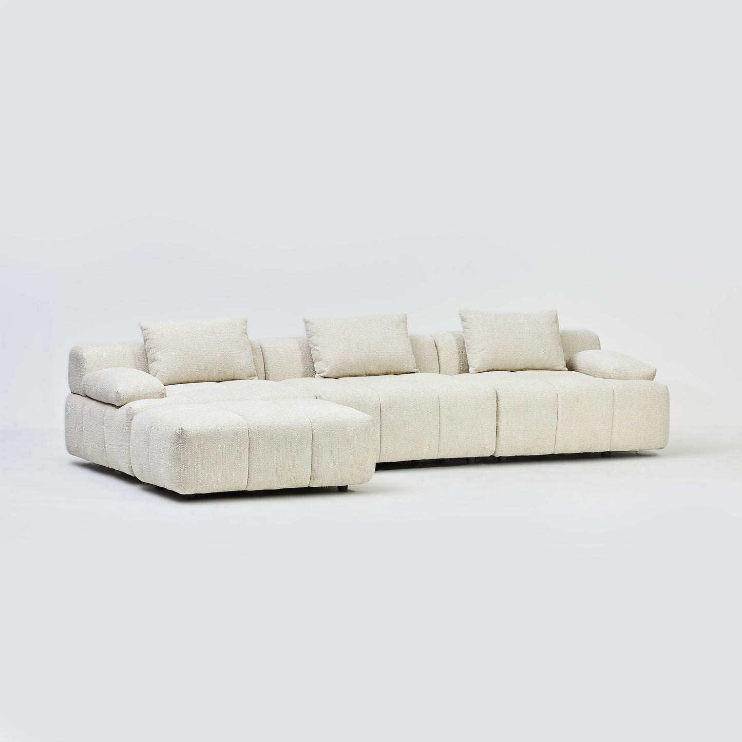 Orlando Corner Sofa in Mikah Vanilla