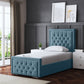 ALLEGRA UPHOLSTERED BED WITH OPTIONAL MATTRESS