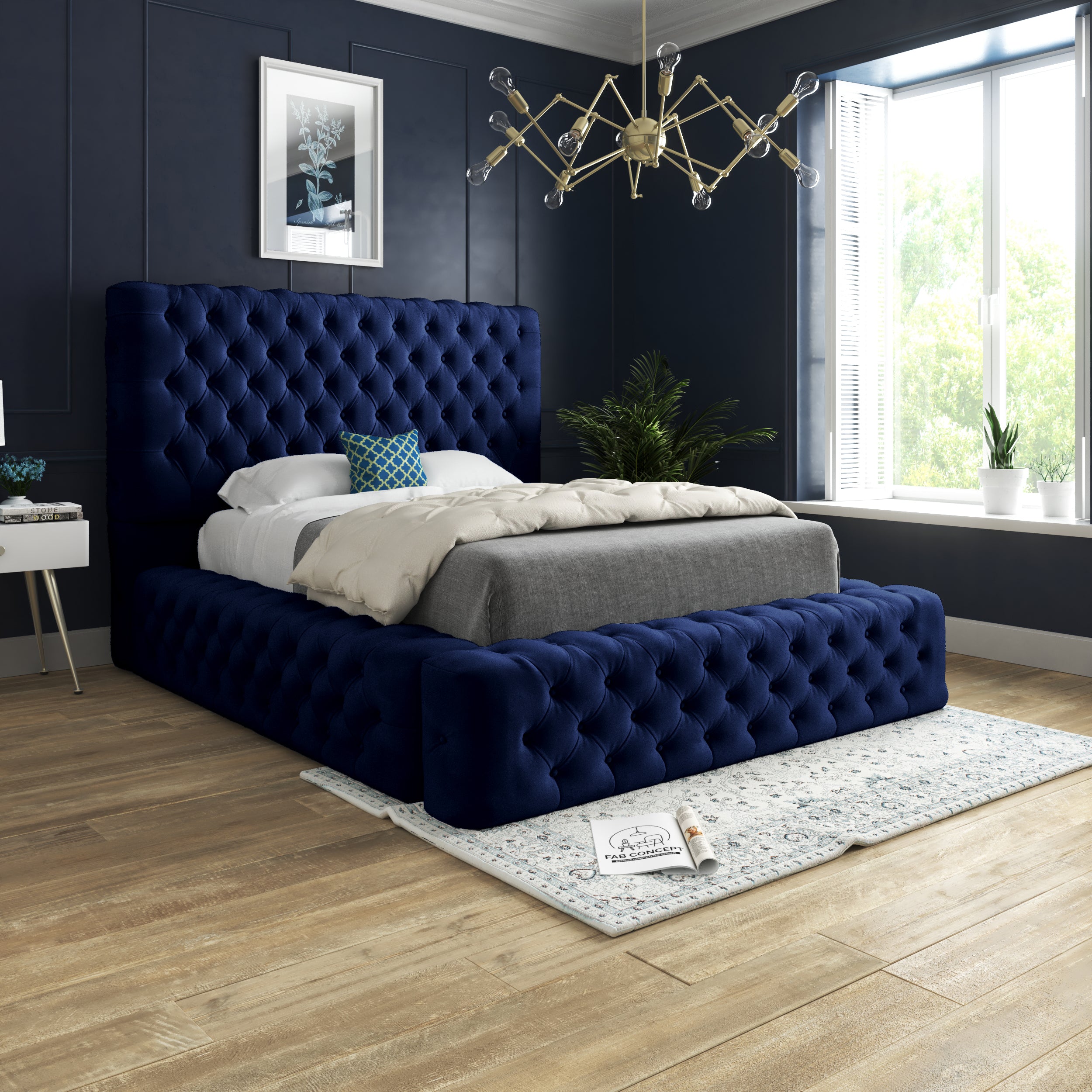 Geralyn upholstered storage platform bed deals king